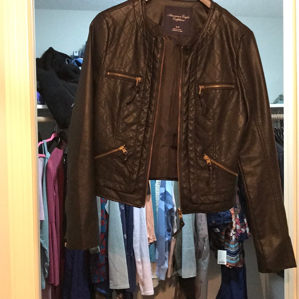 Leather jacket